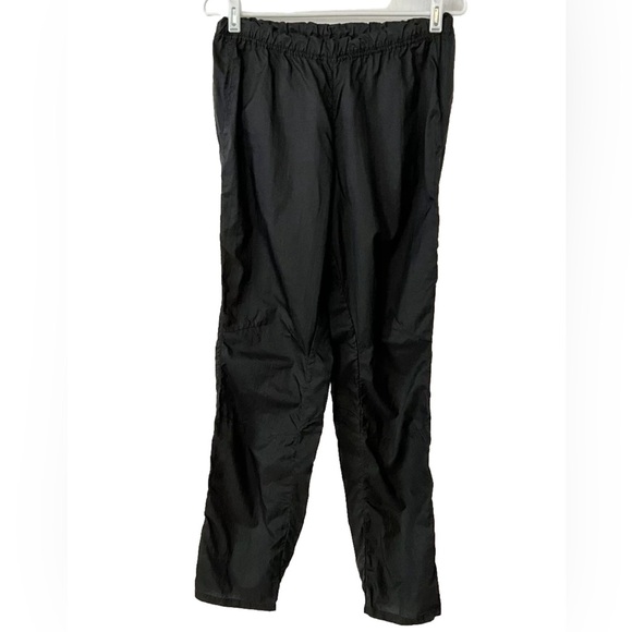 Patagonia Lightweight Black Nylon Layering Pants Ankle Snap Women’s Small S - Picture 1 of 11